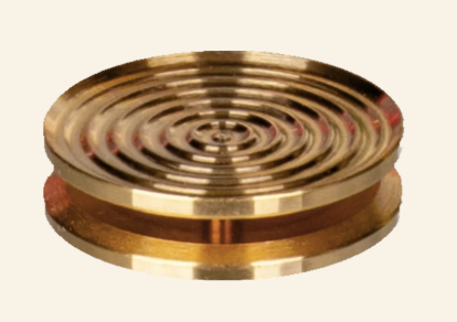 Piattino per Incensi in Ottone